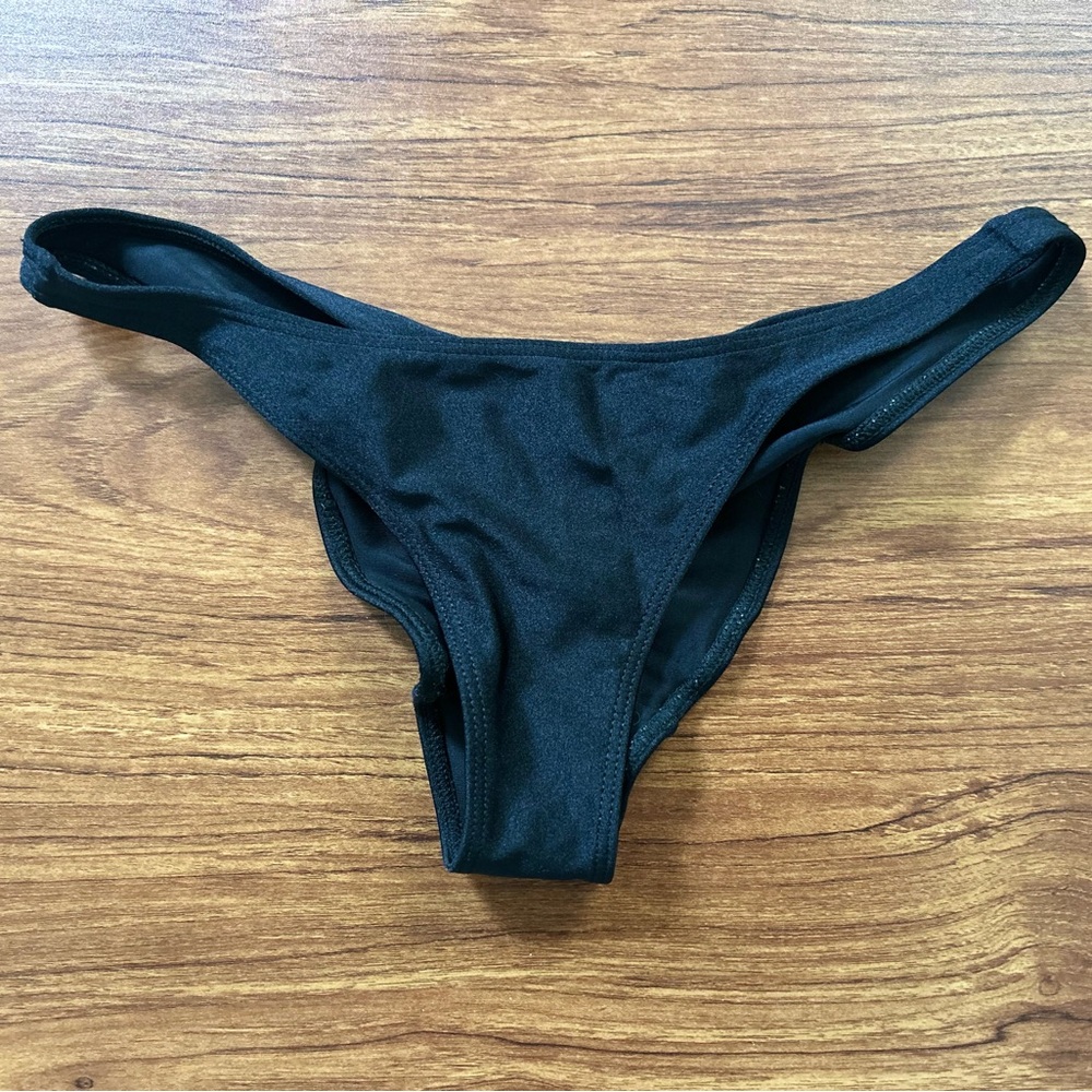 American Apparel Ruched Cheeky Bikini Bottom